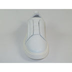 Men's Fashion Sneaker Shoes By SHENBINS Soft Deer Leather Hand Made in Turkey 0811 White
