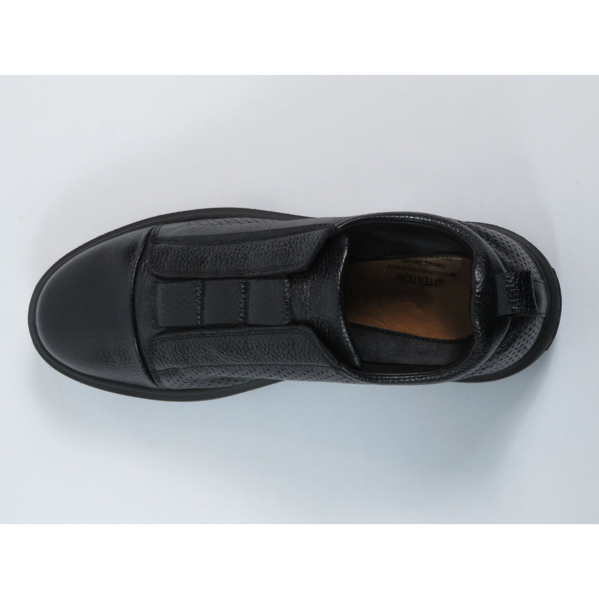 Men's Fashion Sneaker Shoes By SHENBINS Soft Deer Leather Hand Made in Turkey 0811 Black