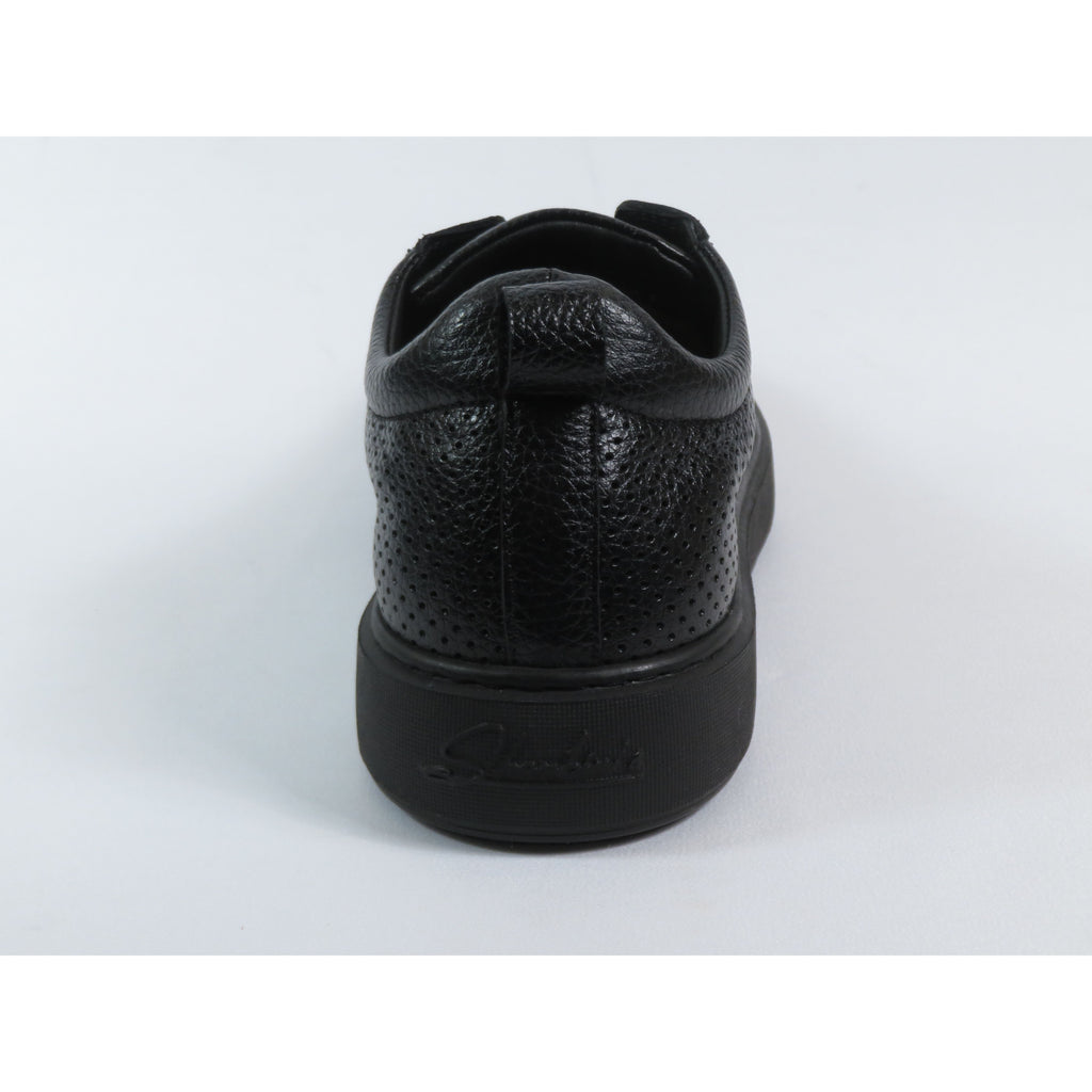Men's Fashion Sneaker Shoes By SHENBINS Soft Deer Leather Hand Made in Turkey 0811 Black