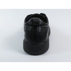 Men's Fashion Sneaker Shoes By SHENBINS Soft Deer Leather Hand Made in Turkey 0811 Black