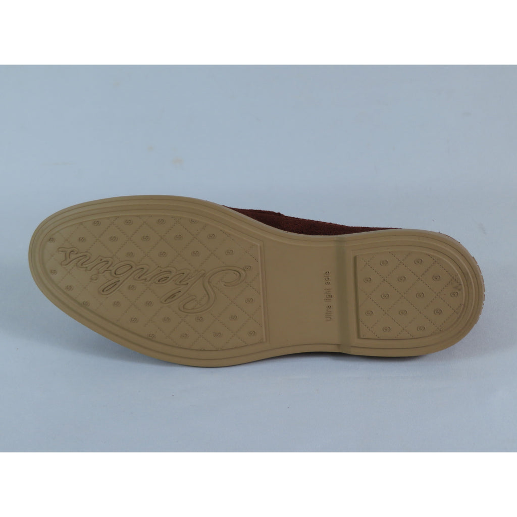 Men's Slip On Shoes By SHENBINS Soft Suede Leather Hand Made in Turkey 0870 Brown