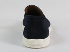 Men's Slip On Shoes By SHENBINS Soft Suede Leather Hand Made in Turkey 0870 Navy