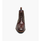 Stacy Adams Brumley Moc Toe Lace Up Boot Brown Multi 25731-249