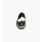 Stacy Adams Beaumont Wingtip Oxford Men's Shoes Black And White  25723-111