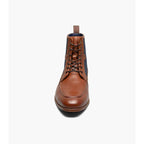 Stacy Adams Brumley Moc Toe Lace Up Boot Tan Multi 25731-238