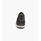 Nunn Bush Ponte Knit Moc Toe Sneaker Lightweight Black Multi 85116-009