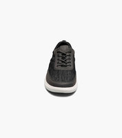 Nunn Bush Ponte Knit Moc Toe Sneaker Lightweight Black Multi 85116-009