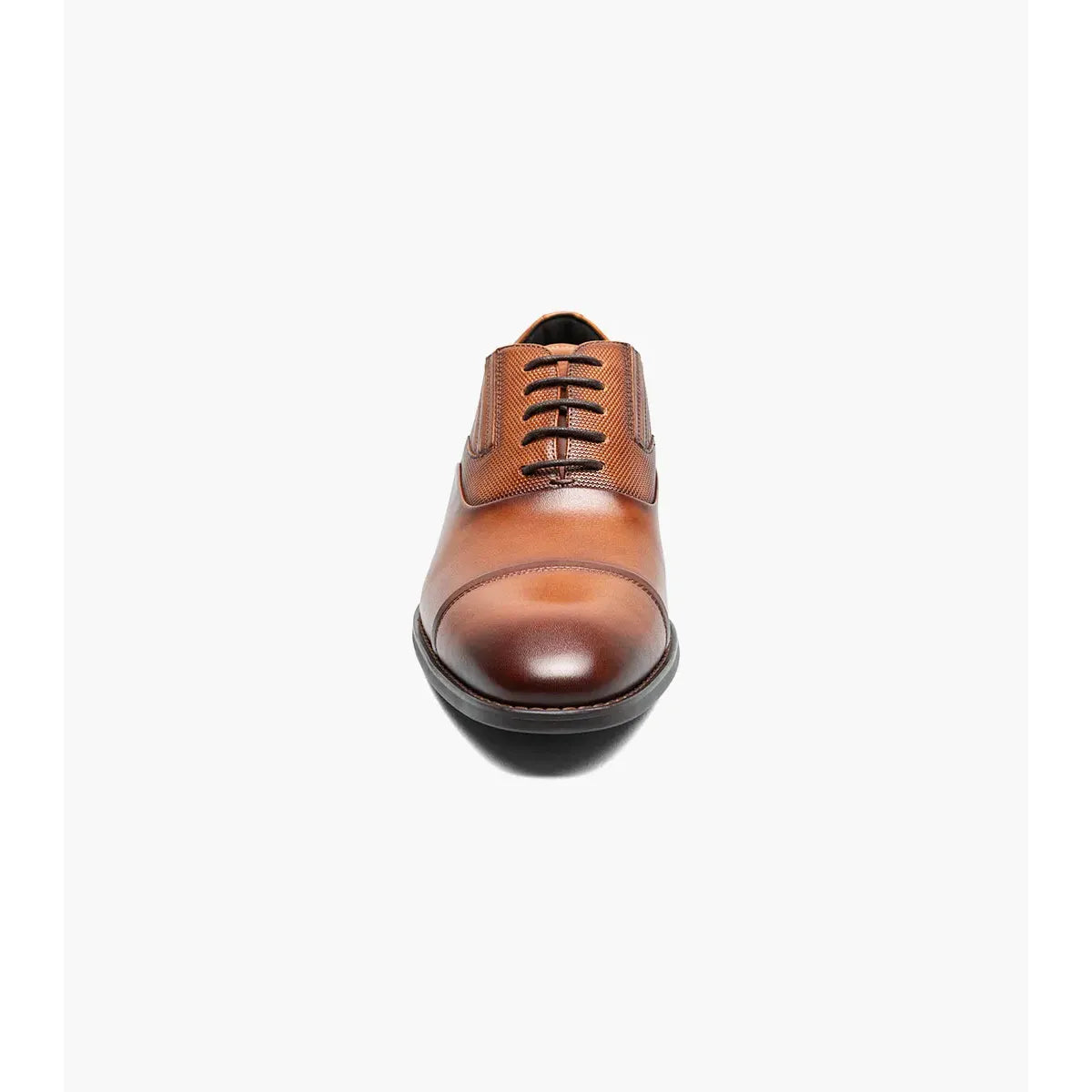 Stacy Adams Lucas Cap Toe Oxford Dress Shoes Cognac 25766-221