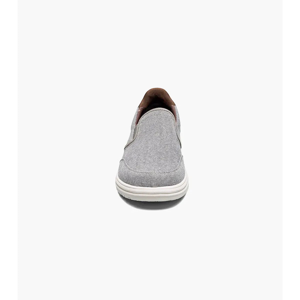 Nunn Bush Brew City EZ Hands Free Canvas Moc Toe Slip On Gray Multi 85165-062