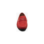 Stacy Adams Corby Saddle Slip On Walking Shoes Red 25513-600
