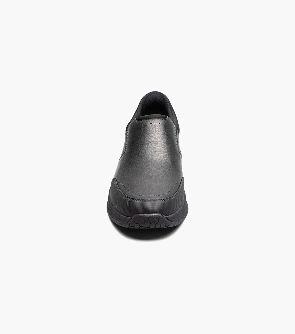 Nunn Bush KORE Taz EZ Hands-Free Moc Toe Slip-On Black 85192-001