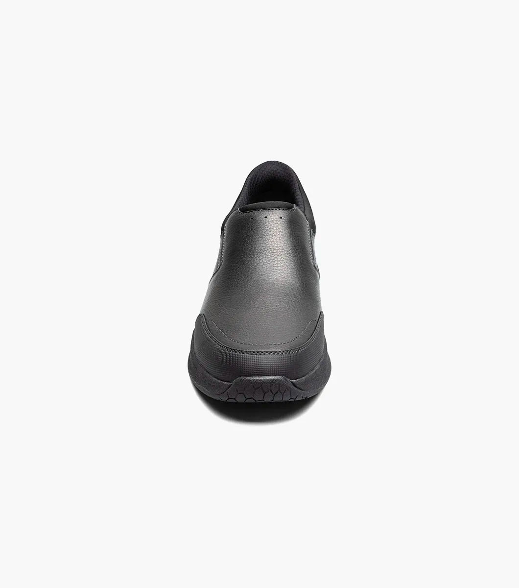 Nunn Bush KORE Taz EZ Hands-Free Moc Toe Slip-On Black 85192-001