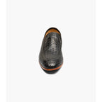 Stacy Adams Winden Moc Toe Perf Slip On Shoes oversized Black 25645-001