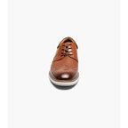 Nunn Bush Chase Wingtip Oxford Walking Shoes Cognac Multi 85128-229