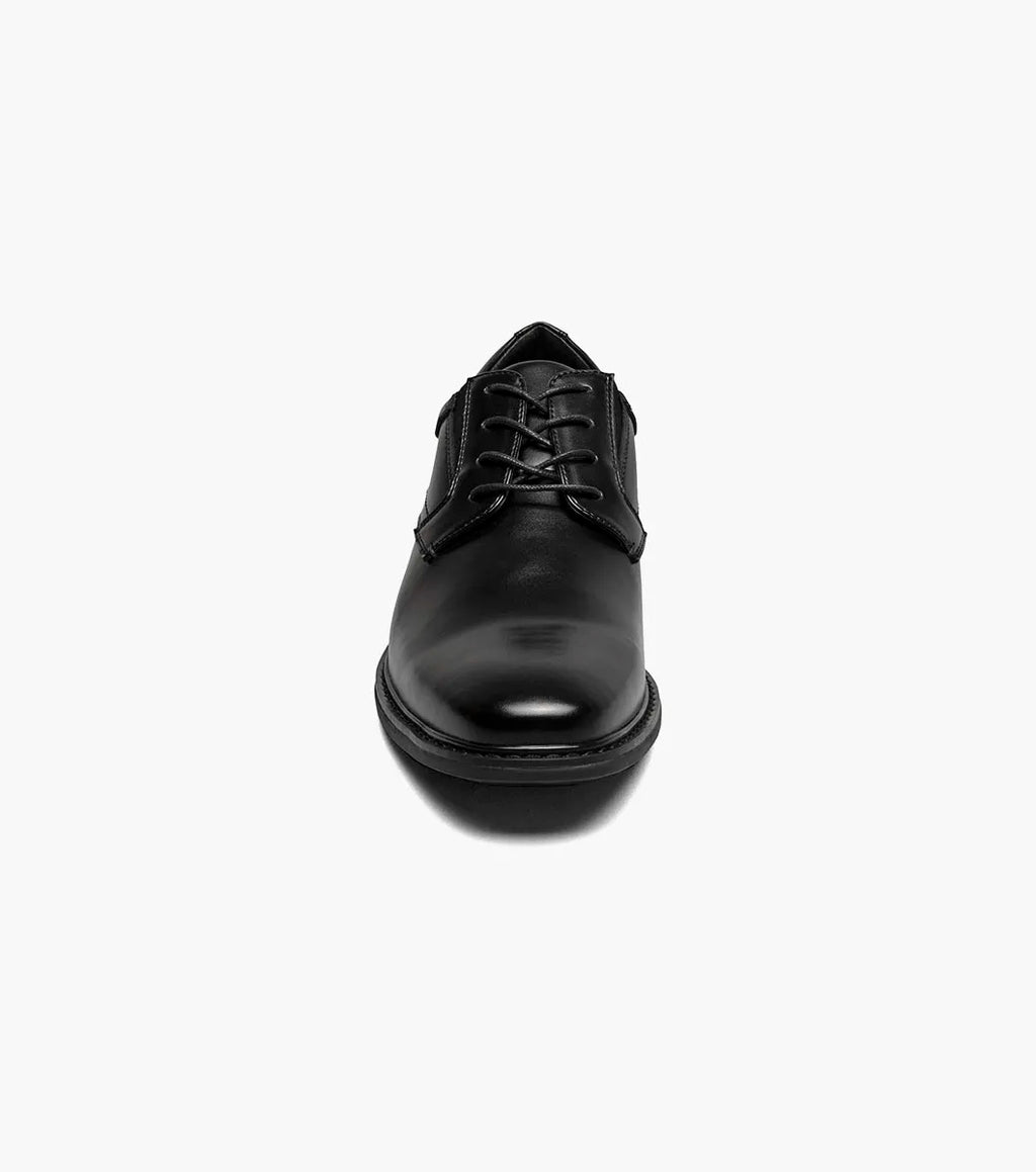 Nunn Bush Jarvis Plain Toe Oxford Men's Shoes Dressy Black 81544-001