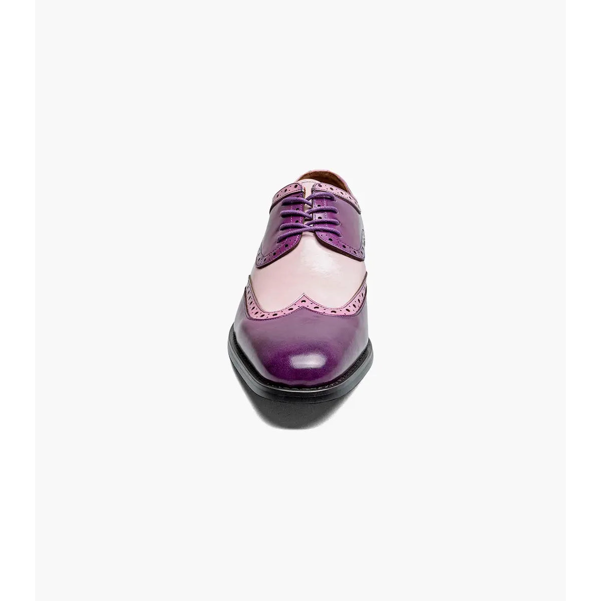 Stacy Adams Tindall Wingtip Oxford Men's Shoes 25832-540 Purple Multi