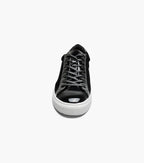 Stacy Adams Dante Lace To Toe Sneaker Patent Leather Black 25806-001