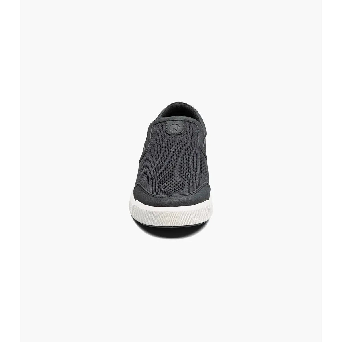 Nunn Bush KORE City Rally Mesh Moc Toe Slip On Walking Shoes Black 85159-009