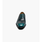 Stacy Adams Hallquist Plain Toe Oxford Shoes Leather Turquoise 25742-440