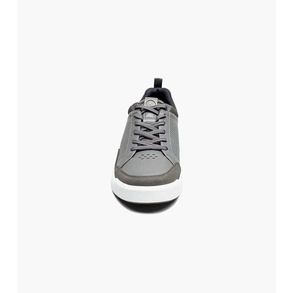 Nunn Bush KORE City Rally Lace To Toe Dress Sneaker Gray Multi 85158-062