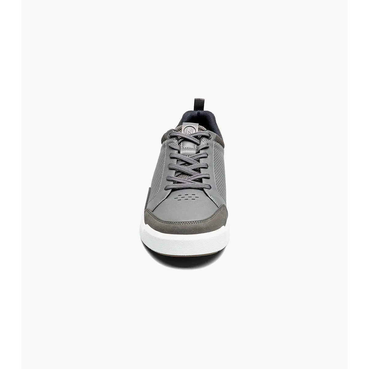 Nunn Bush KORE City Rally Lace To Toe Dress Sneaker Gray Multi 85158-062