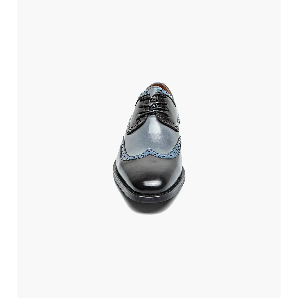 Stacy Adams Tindall Wingtip Oxford Men's Shoes 25832-009 Black Multi