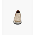 Nunn Bush Brew City EZ Hands Free Canvas Moc Toe Slip On Stone Multi 85165-285