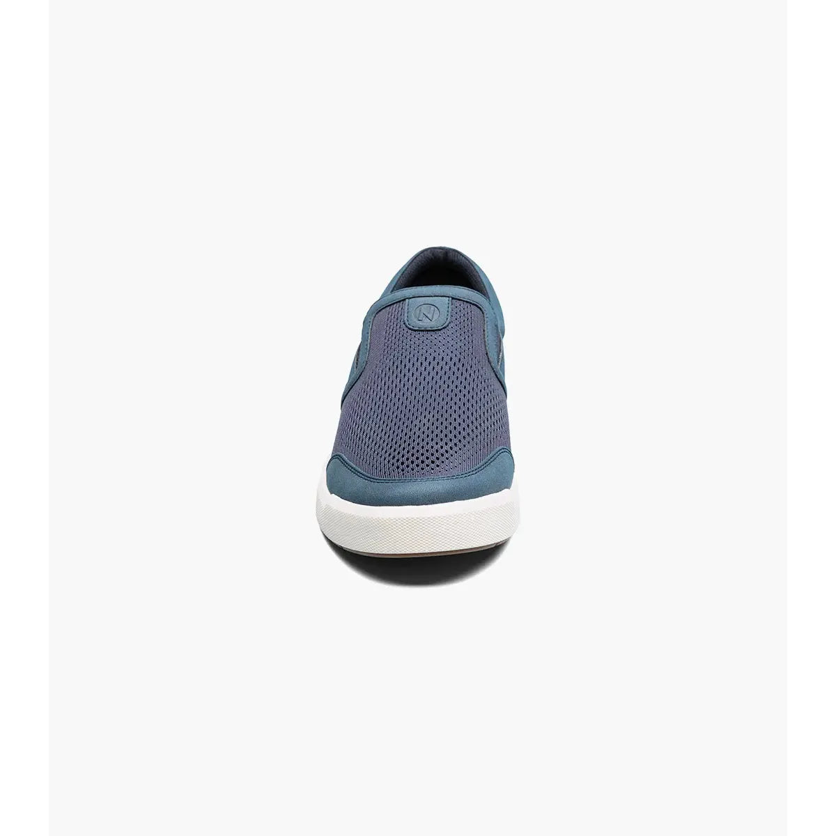 Nunn Bush KORE City Rally Mesh Moc Toe Slip On Walking Shoes Navy 85159-492