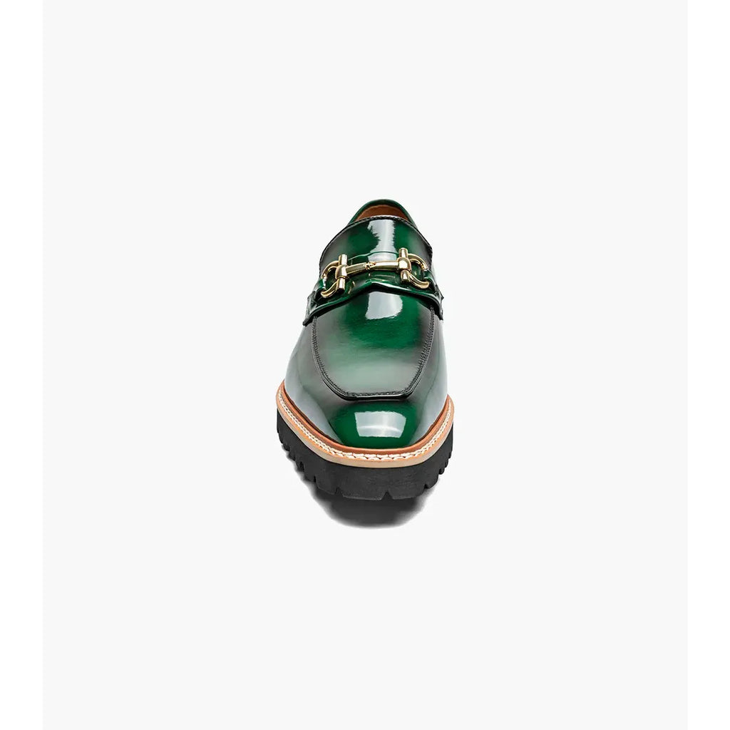 Stacy Adams Carabello Moc Toe Bit Slip On Green 25804-300