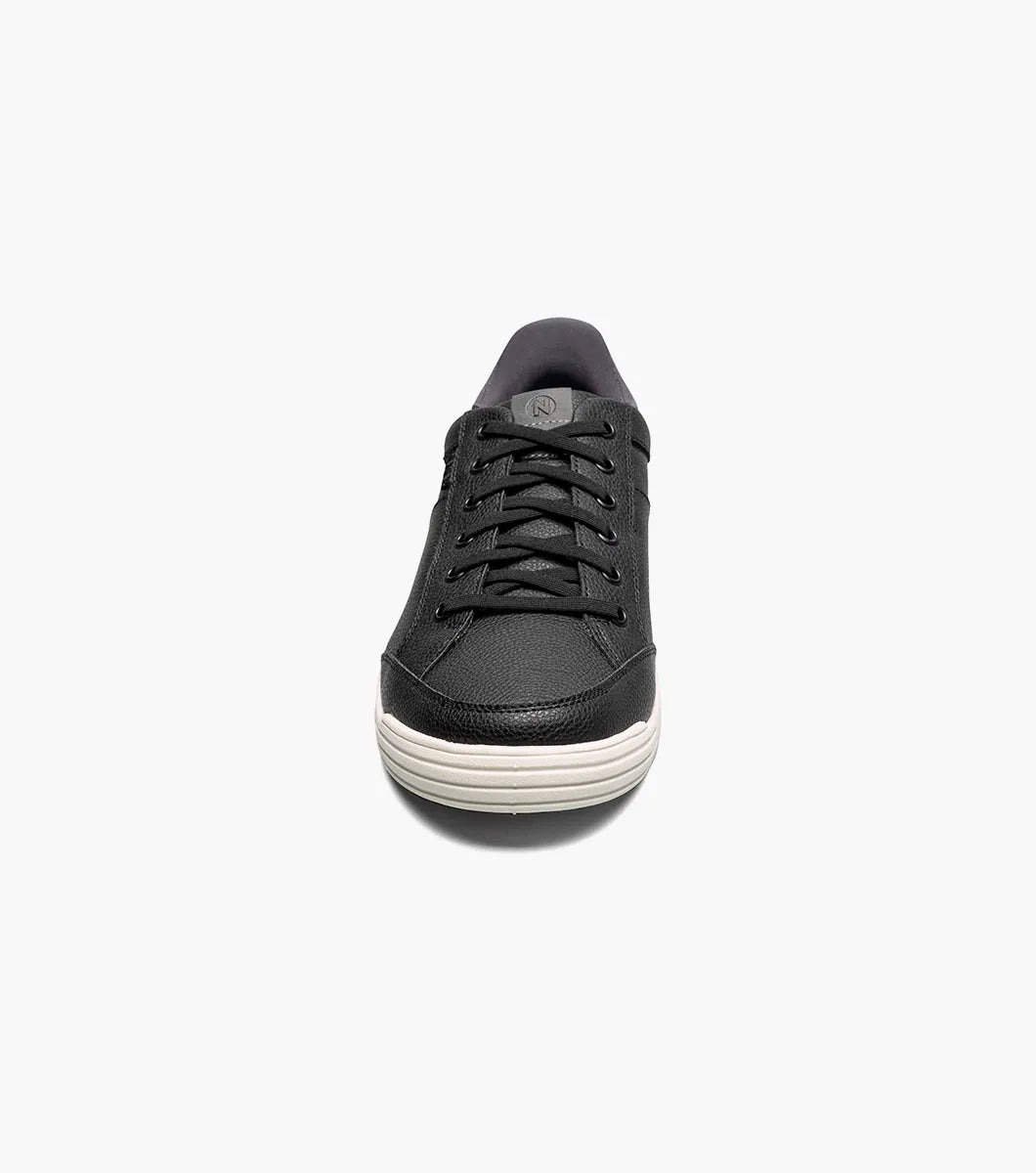Nunn Bush KORE City Walk EZ Lace To Toe Oxford Sneaker Black Multi 85152-009