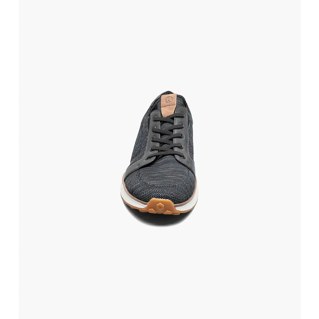 Nunn Bush KORE Swift Knit Lace Up Toe Sneaker Lightweight Black Multi 85156-009