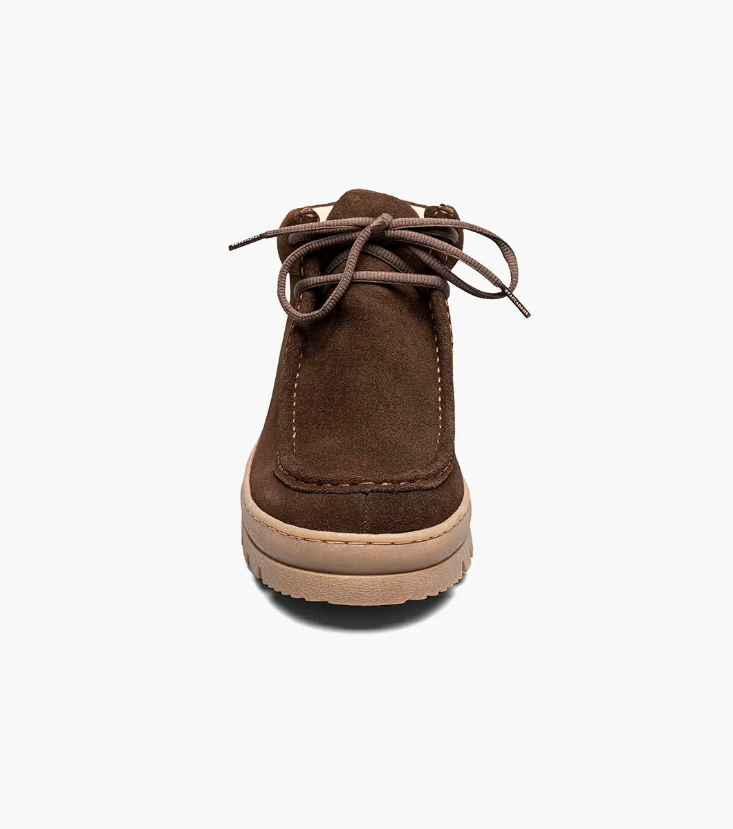 Stacy Adams Dublin II Moc Toe Boot Suede Brown 63169-200