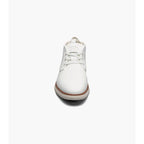 Stacy Adams Eastmont Plain Toe Elastic Lace Chukka Boot White 25748-100