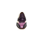 Stacy Adams Tristano Modified Bike Toe Oxford Shoes Purple Multi 25694-540