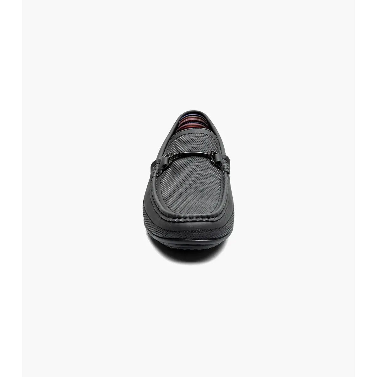 Stacy Adams Colton Moc Toe Bit Slip On Shoes Black 25760-001