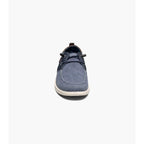 Nunn Bush Brewski Moc Toe Slip On Walking Shoes Navy 84902-410