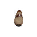 Stacy Adams Gill Moc Toe Saddle Slip On Shoes Mushroom Multi 25651-053