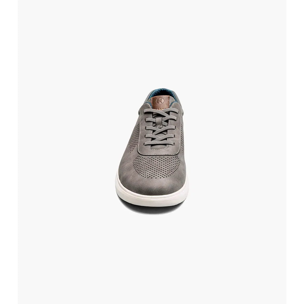 Nunn Bush Ponte Perf Toe Sneaker Gray Multi Lightwieght 85194-062