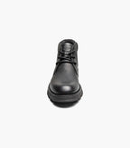 Nunn Bush Briggs Plain Toe Chukka Boot Black Waxy 85177-010