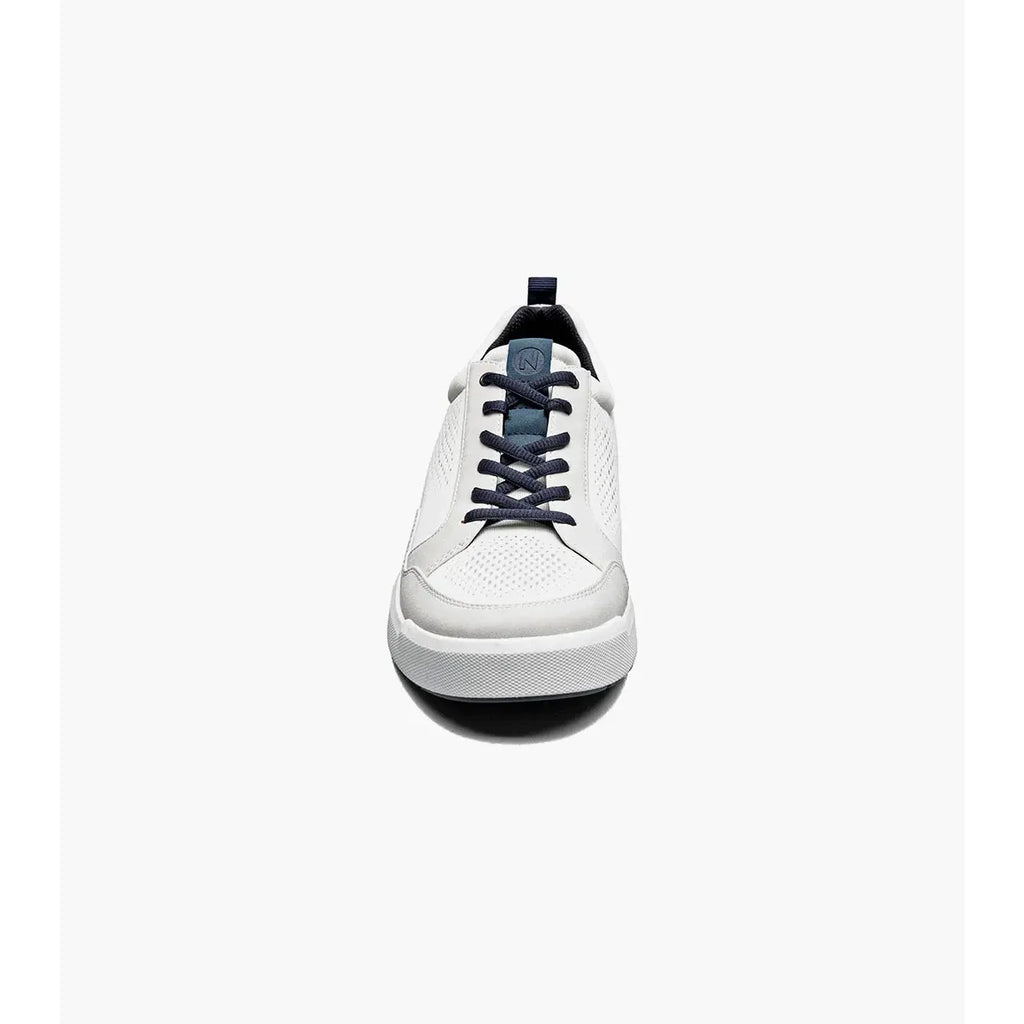 Nunn Bush KORE City Rally Mesh Moc Toe Sneaker White Multi 85157-110