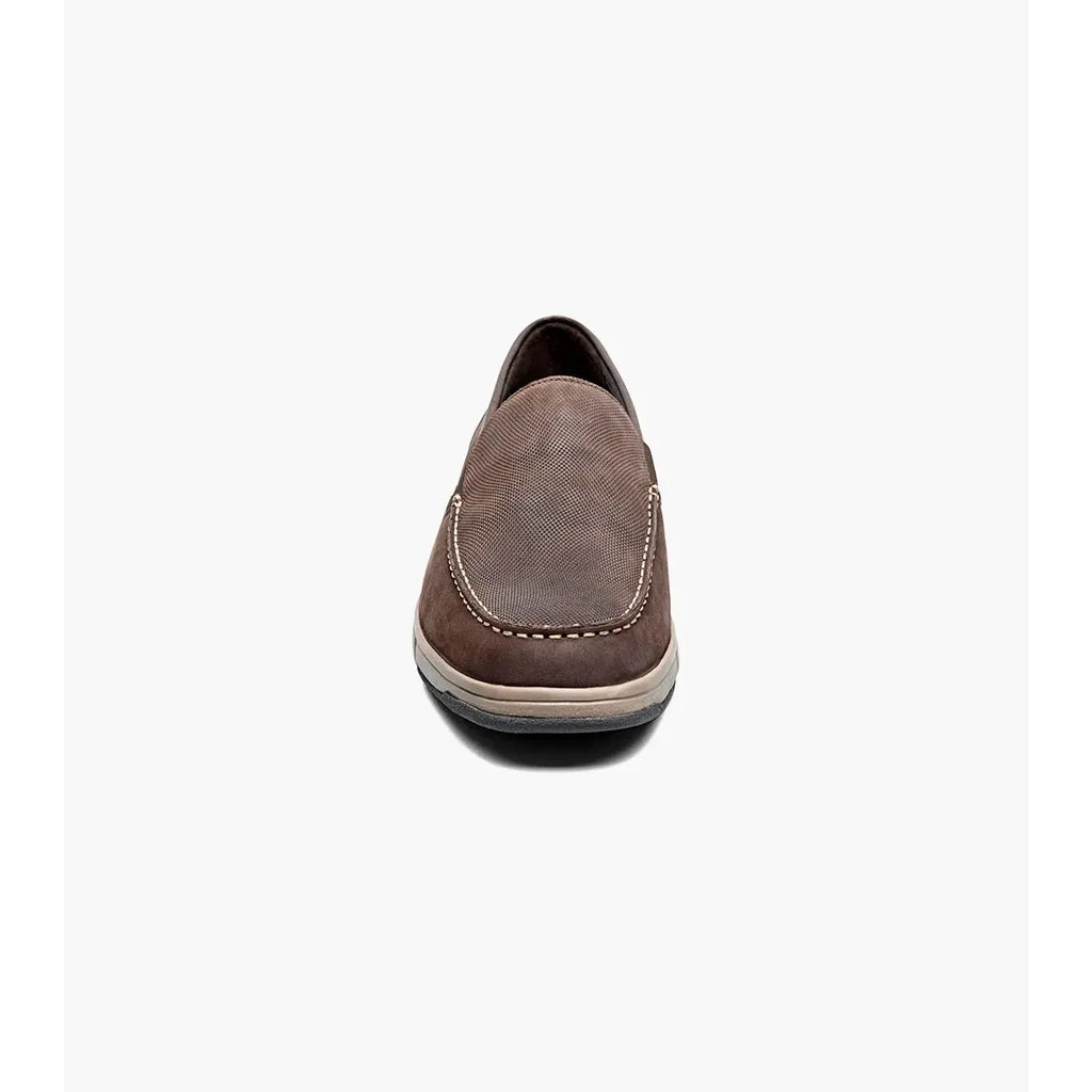 Nunn Bush Luca Moc Toe Venetian Slip On Shoes Leather Brown 85173-200