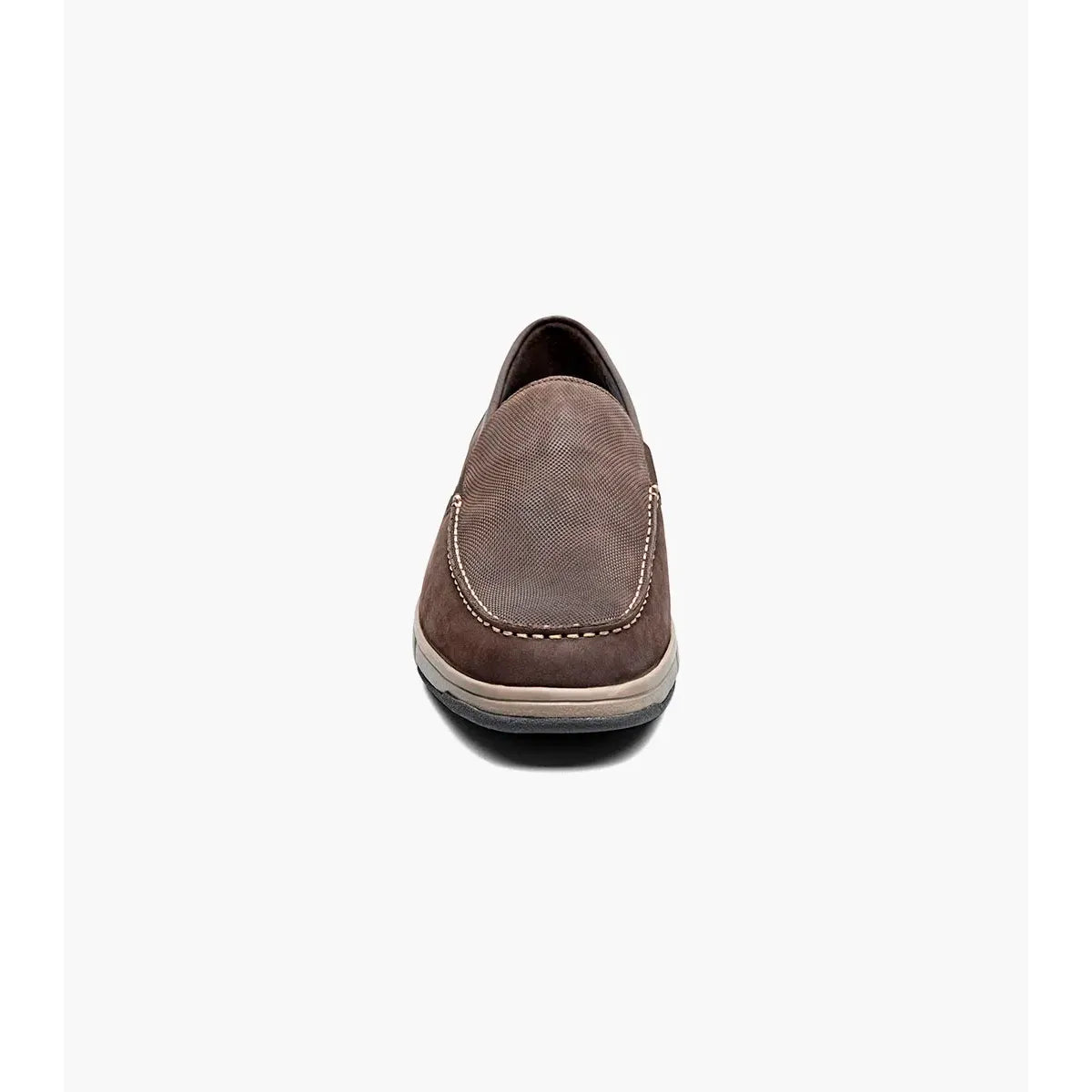 Nunn Bush Luca Moc Toe Venetian Slip On Shoes Leather Brown 85173-200