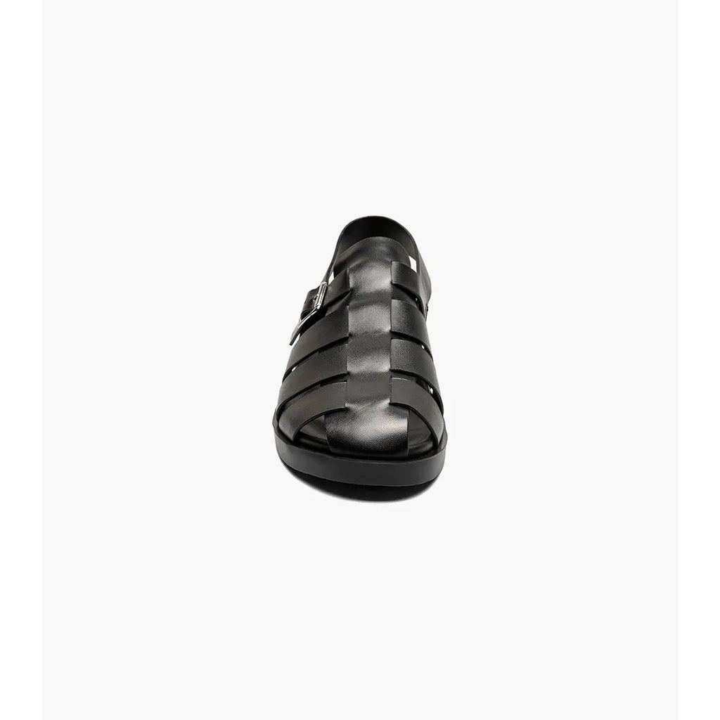 Stacy Adams Montego Slingback Buckle Sandal Black 25659-001