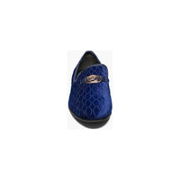Stacy Adams Valet Slip On Bit Loafer Men's Shoes Blue Blue 25166-400
