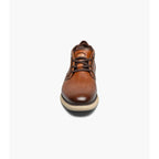 Stacy Adams Eastmont Plain Toe Elastic Lace Chukka Boot Cognac 25748-221