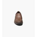 Nunn Bush Conway Moc Toe Slip On Walking Shoes Dark Brown 84846-201