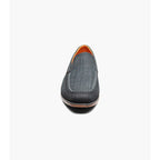 Stacy Adams Ridgely Moc Toe Slip On Casual Shoes Charcoal 25758-013
