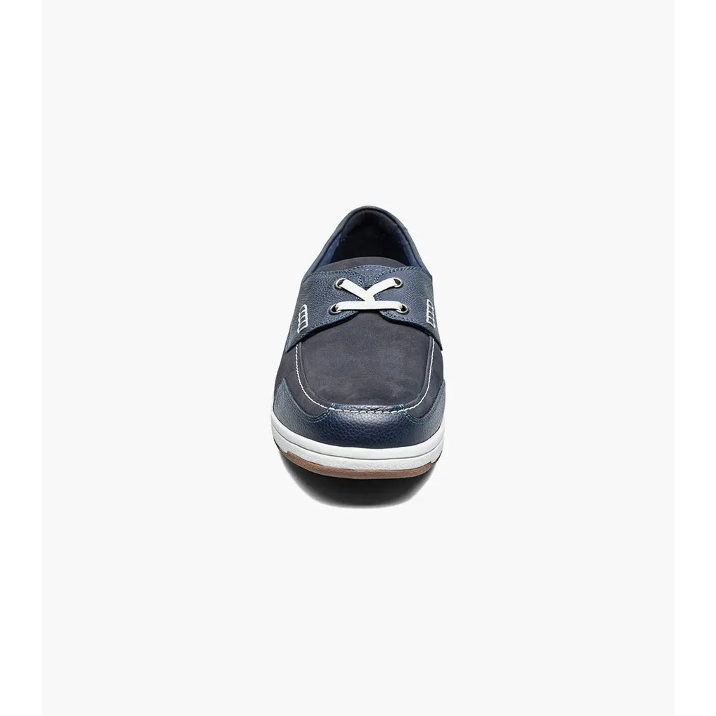 Nunn Bush Luca Moc Toe Boat Shoe Lightweight Navy Multi 85172-492