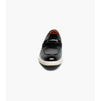 Stacy Adams Slayton Moc Toe Bit Slip On Shoes Black Patent 25710-004