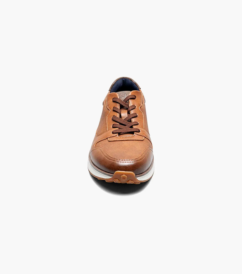Nunn Bush KORE Swift Moc Toe Sneaker Comfort Cognac Multi 85151-229